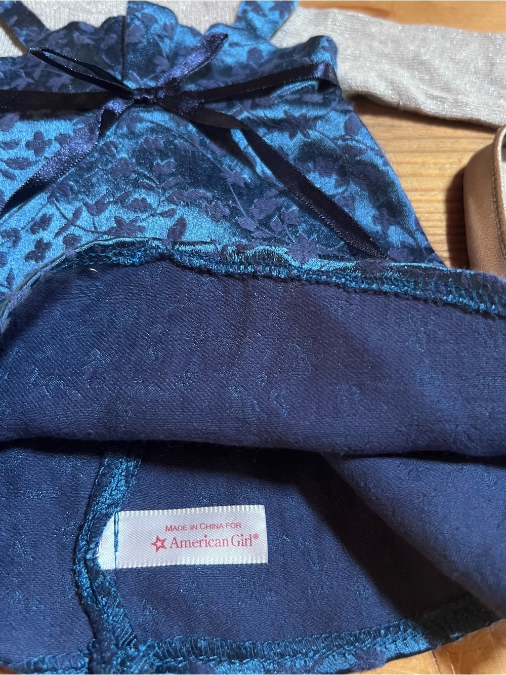 American Girl Doll Sapphire Party Outfit - Picture 4 of 6